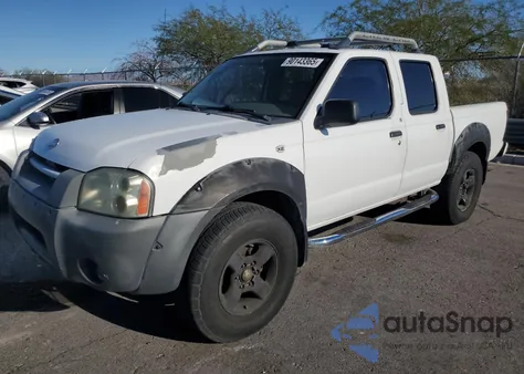 2001 Nissan Frontier Crew Cab Xe z USA, uszkodzony, nr VIN 1N6ED27T01C402166